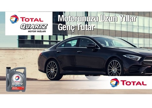 Motoru genç tutan yağ : Total Quartz! Motoru genç tutan yağ : Total Quartz!