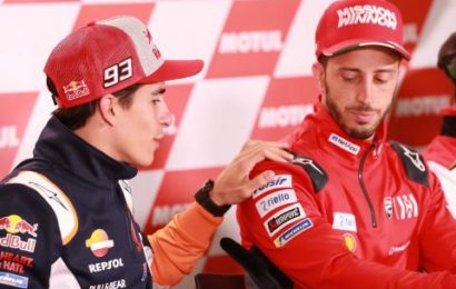 Dovizioso: Marquez’s pace and mine the same