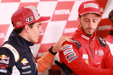 Dovizioso: Marquez’s pace and mine the same Dovizioso: Marquez’s pace and mine the same