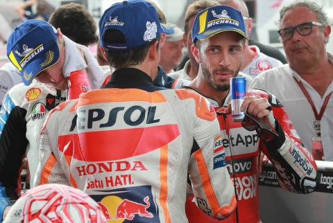 Dovizioso plays down Marquez tactics Dovizioso plays down Marquez tactics