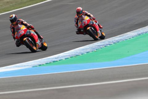 Marquez spots Lorenzo strengths, Jorge seeks corner speed Marquez spots Lorenzo strengths, Jorge seeks corner speed
