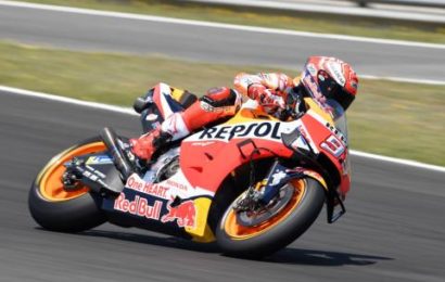 Marquez lays down the marker in Mugello FP1