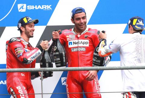 Dovi 'great expectations', Petrucci 'favourite track'