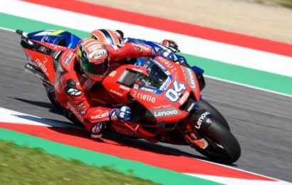 Dovizioso ‘not happy, can’t ride how I want’