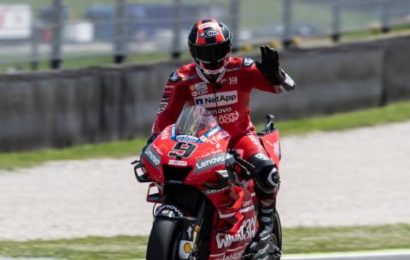 Fast start for Petrucci despite flu, final corner