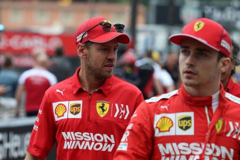 Vettel: Battle with Leclerc at Ferrari positive for team Vettel: Battle with Leclerc at Ferrari positive for team