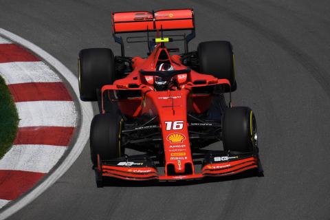 Leclerc fastest for Ferrari as Hamilton hits wall in Canada FP2 Leclerc fastest for Ferrari as Hamilton hits wall in Canada FP2