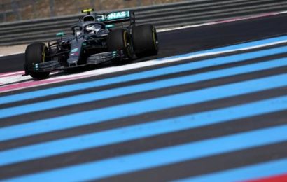 Bottas closes out French GP fastest in Mercedes 1-2
