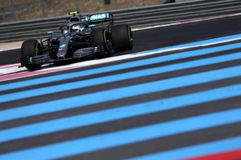 Bottas closes out French GP fastest in Mercedes 1-2