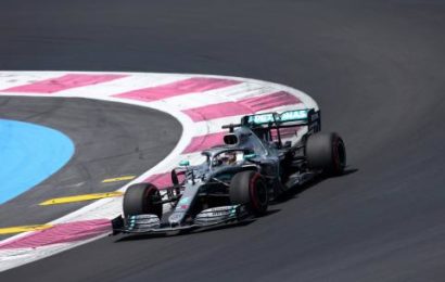 Hamilton charges to French GP pole, Vettel struggles to 7th