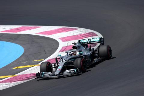 Hamilton charges to French GP pole, Vettel struggles to 7th Hamilton charges to French GP pole, Vettel struggles to 7th