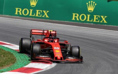 Leclerc quickest as Verstappen, Bottas crash out in Austria FP2