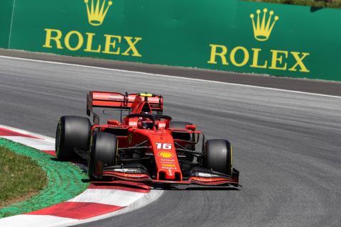 Leclerc quickest as Verstappen, Bottas crash out in Austria FP2