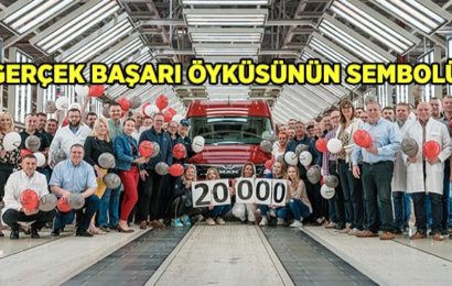 20.000’inci MAN TGE yüzde100 Elektrikle Çalışıyor