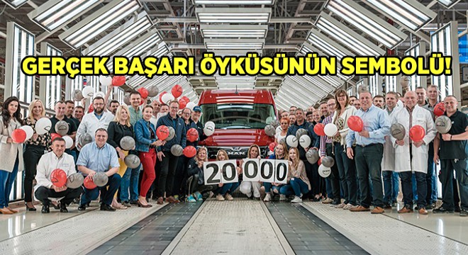 20.000’inci MAN TGE yüzde100 Elektrikle Çalışıyor 20.000’inci MAN TGE yüzde100 Elektrikle Çalışıyor