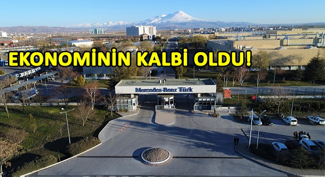 Aksaray’a Toplam 1,7 Milyar TL Tutarında Ekonomik Katkı Mercedes – Benz’den!