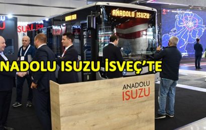 Anadolu Isuzu Stockholm Fuarı’nda