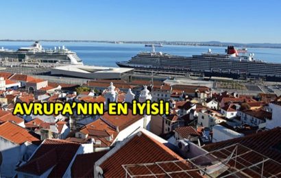 Avrupa’nın En İyi Kruvaziyer Limanı Lizbon Oldu