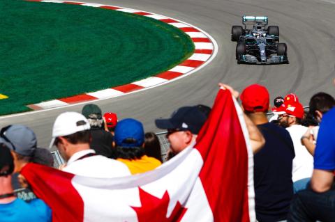 Hamilton leads Mercedes one-two in Canada FP1 Hamilton leads Mercedes one-two in Canada FP1