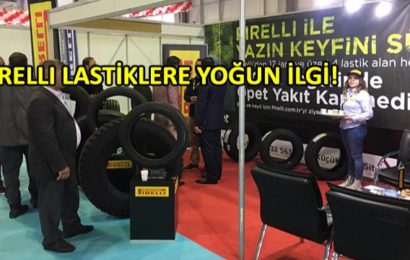 Fuarda Pirelli Lastiklere Yoğun İlgi!