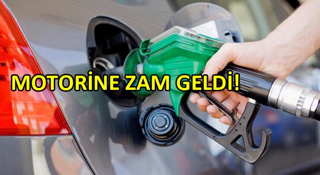 Motorine Bugünden İtibaren Geçerli Olmak Üzere Zam Geldi!