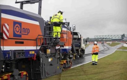 Silverstone resurfacing works begin