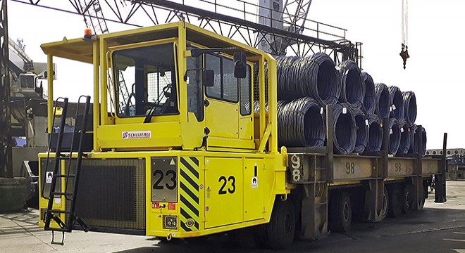 Turkish steel producer ICDAS expands fleet with industrial lift trucks from Scheuerle