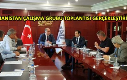 Yunanistan Çalışma Grubu Toplantısı Gerçekleştirildi