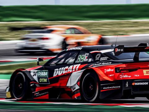 Dovizioso spins on second DTM outing with Audi Dovizioso spins on second DTM outing with Audi