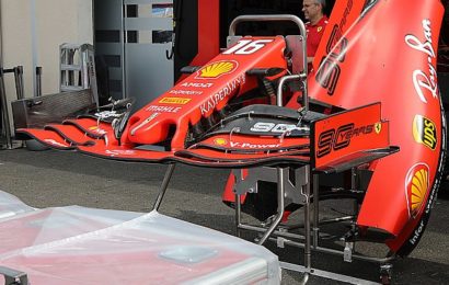 Ferrari Fransa’ya yeni ön kanat getirdi