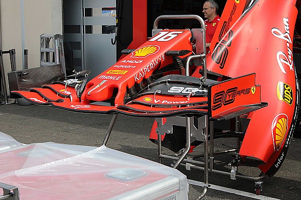 Ferrari Fransa’ya yeni ön kanat getirdi