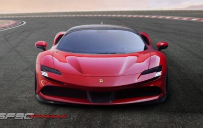 Ferrari ilk seri üretim hibrit otomobilini tanıttı!
