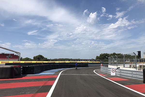 Paul Ricard için pit yolu hız limiti 60 km/s olarak belirlendi, pit girişi değişti