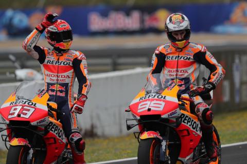 Marquez unmoved by influence of Lorenzo HRC visit