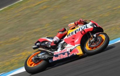 Marquez leads close session as MotoGP returns at Jerez