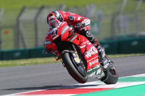 Petrucci smashes Mugello record as Dovi, Rossi miss Q2 cut