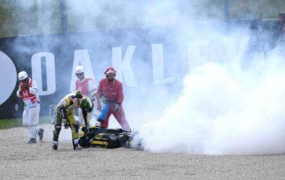 Bagnaia down and out again but leaves mark at Mugello