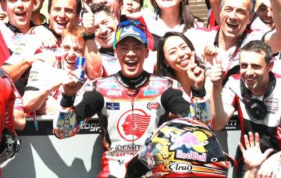 Nakagami hails maiden top five, best Japanese result since 2012