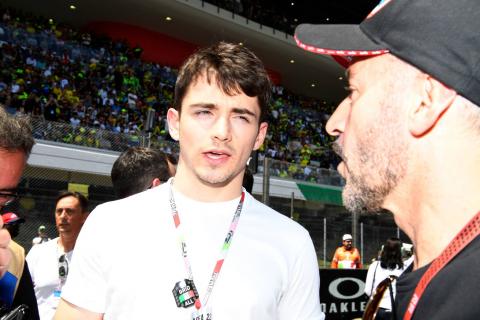 Leclerc tempted by two-wheels after MotoGP visit Leclerc tempted by two-wheels after MotoGP visit