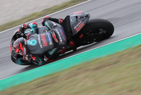 Quartararo edges out Vinales as Lorenzo suffers heavy fall