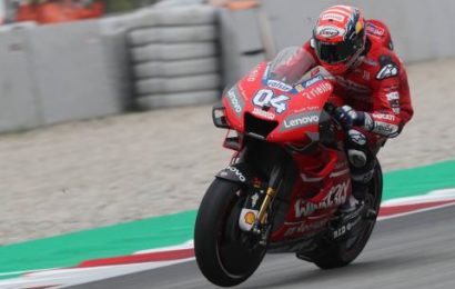 Dovizioso fast out of the box, Petrucci poised