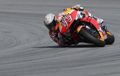 Marquez surrounded by Yamahas but focused on championship