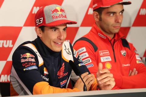 Marquez to continue with test parts, won’t try Lorenzo fairing