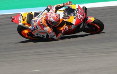 Marquez: Physical track, physical bike, but pace good