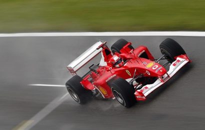 Schumacher’in Ferrari F2002’si Abu Dhabi’de açık arttırmaya çıkacak
