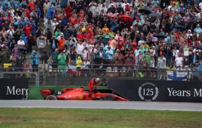 Leclerc slams German GP drag strip run-off
