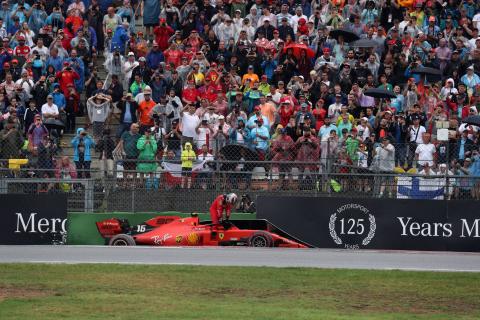 Leclerc moved on 'quite easily' from Hockenheim crash