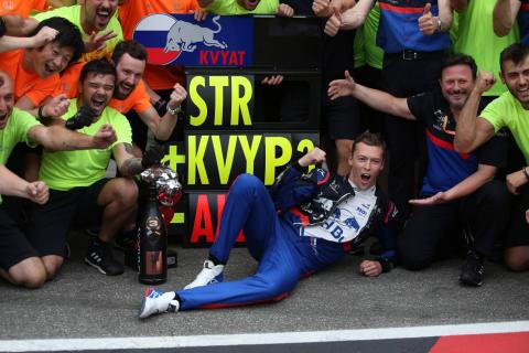 Redemption for Kvyat at last – and a message to Red Bull?