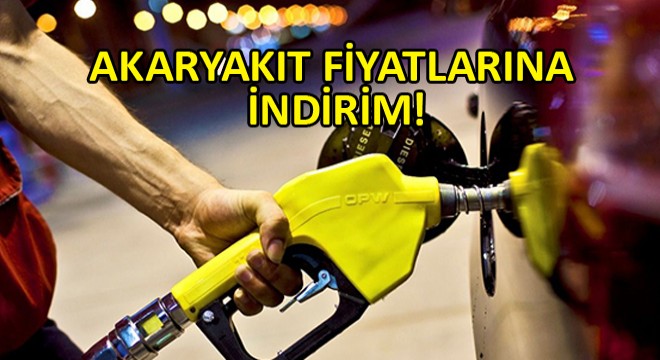 Akaryakıt Fiyatlarına Yarından İtibaren Geçerli Olmak Üzere İndirim Yapıldı! Akaryakıt Fiyatlarına Yarından İtibaren Geçerli Olmak Üzere İndirim Yapıldı!