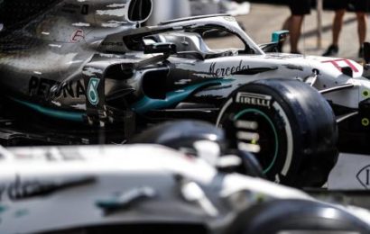 Mercedes reveal special white F1 car livery for German GP